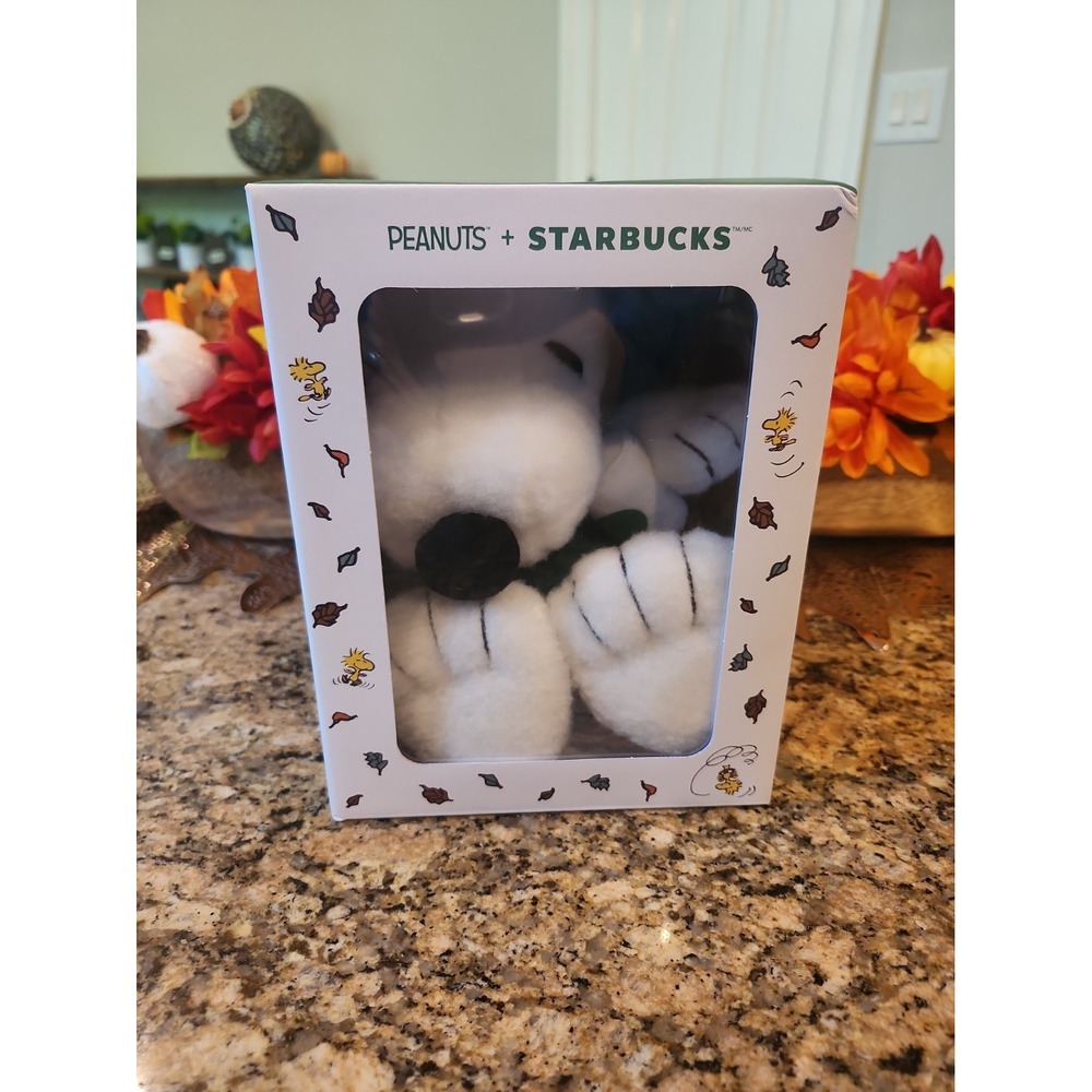 Starbucks x Peanuts Snoopy Plush READY TO SHIPT 🎃